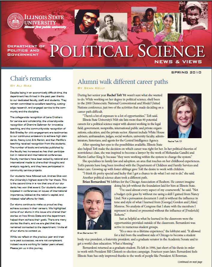 2010 POL Newsletter Cover